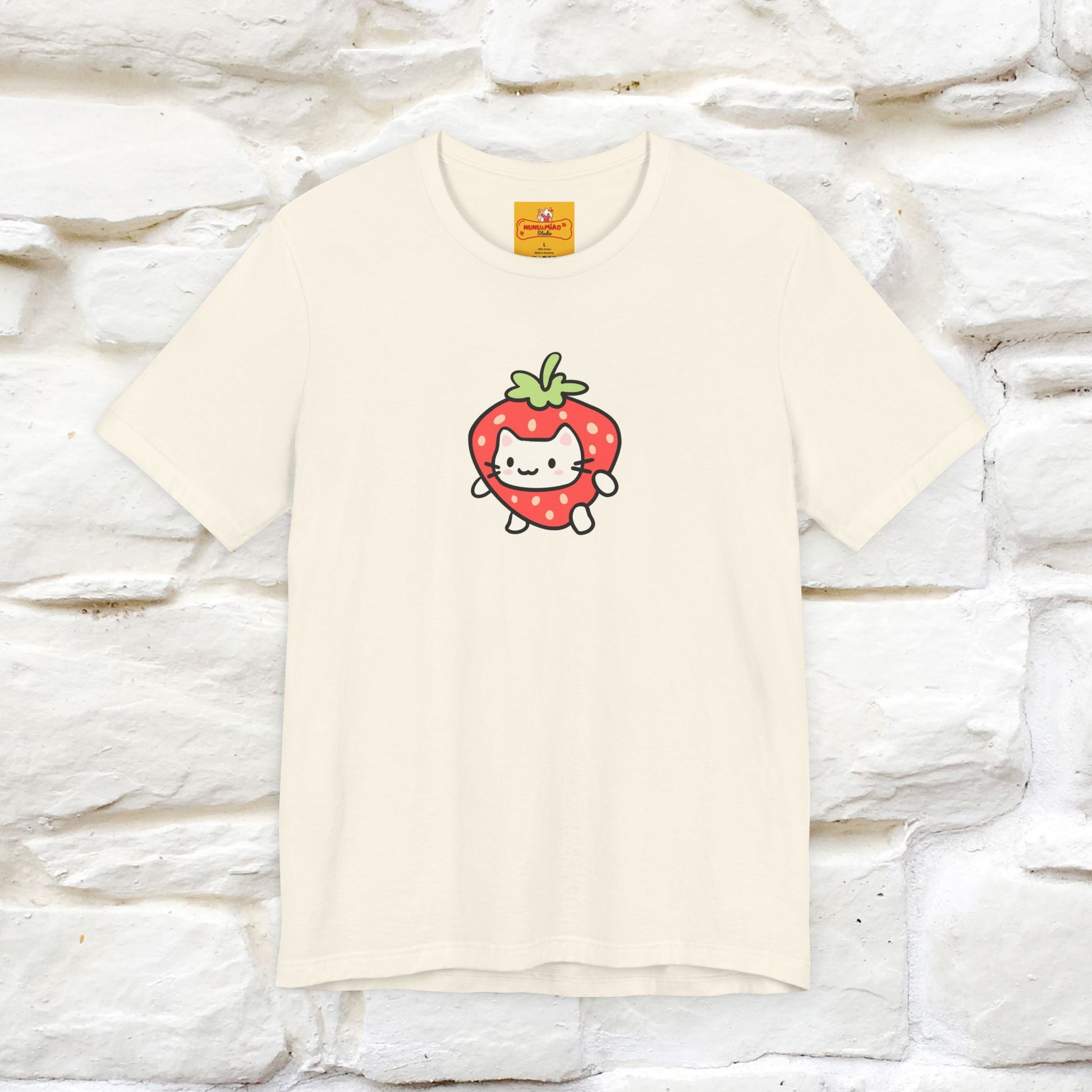 "Dream Without Fear And Love Without Limits'' Cat T-Shirt | Front & Back Design | Nunu&Miao Studio - Nunu&Miao Studio