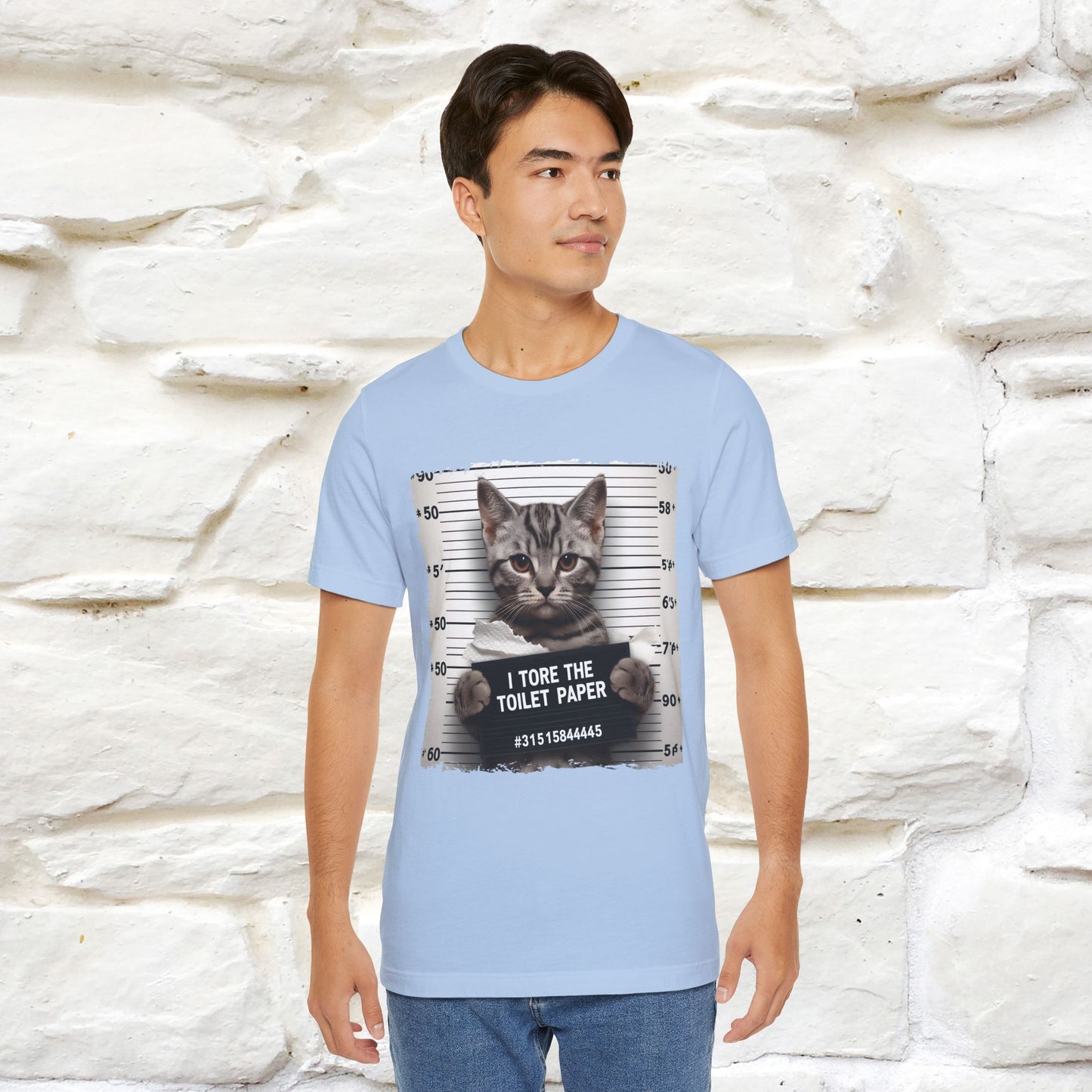 ''I Tore The Toilet Paper'' | Funny Cat T-Shirt | Nunu&Miao Studio - Nunu&Miao Studio