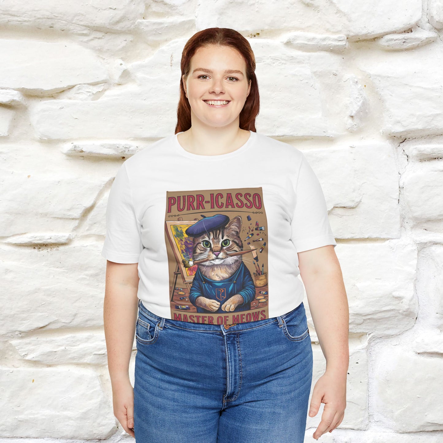 ''Purr-Icasso Masters Of Meows'' | CatT-Shirt | Nunu&Miao Studio - Nunu&Miao Studio