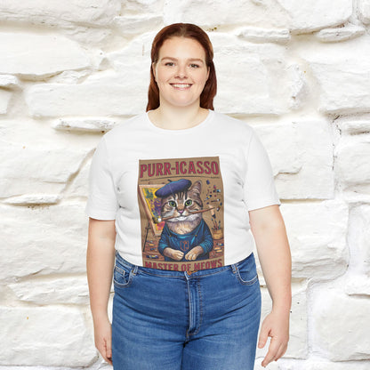 ''Purr-Icasso Masters Of Meows'' | CatT-Shirt | Nunu&Miao Studio - Nunu&Miao Studio