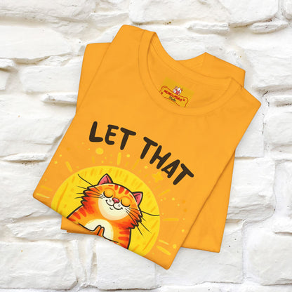 "Let That Sh*t Go" Cat T-shirt |Nunu&Miao Studio - Nunu&Miao Studio