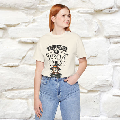 "Just A Bunch Of Hocus Pocus" Cat  T-shirt |Nunu&Miao Studio - Nunu&Miao Studio