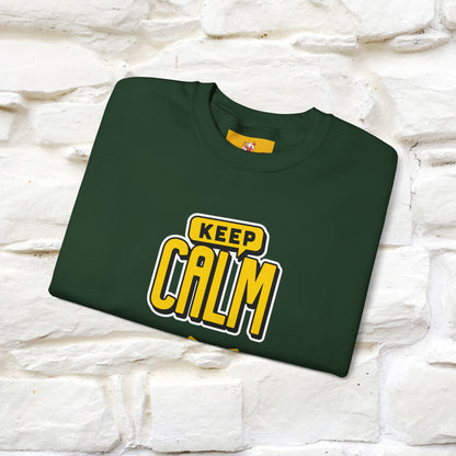 "Keep Calm'' |Cat Sweatshirt | Nunu&Miao Studio