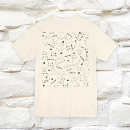 "Antidepressants" Cat T-Shirt | Front & Back Design | Nunu&Miao Studio - Nunu&Miao Studio