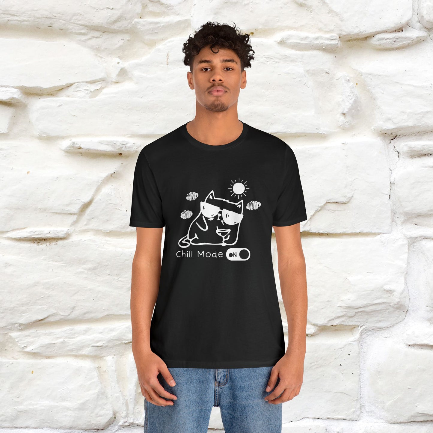 ''Chill Mode on'' Cat T-Shirt | Nunu&Miao Studio