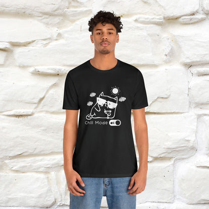 ''Chill Mode on'' Cat T-Shirt | Nunu&Miao Studio