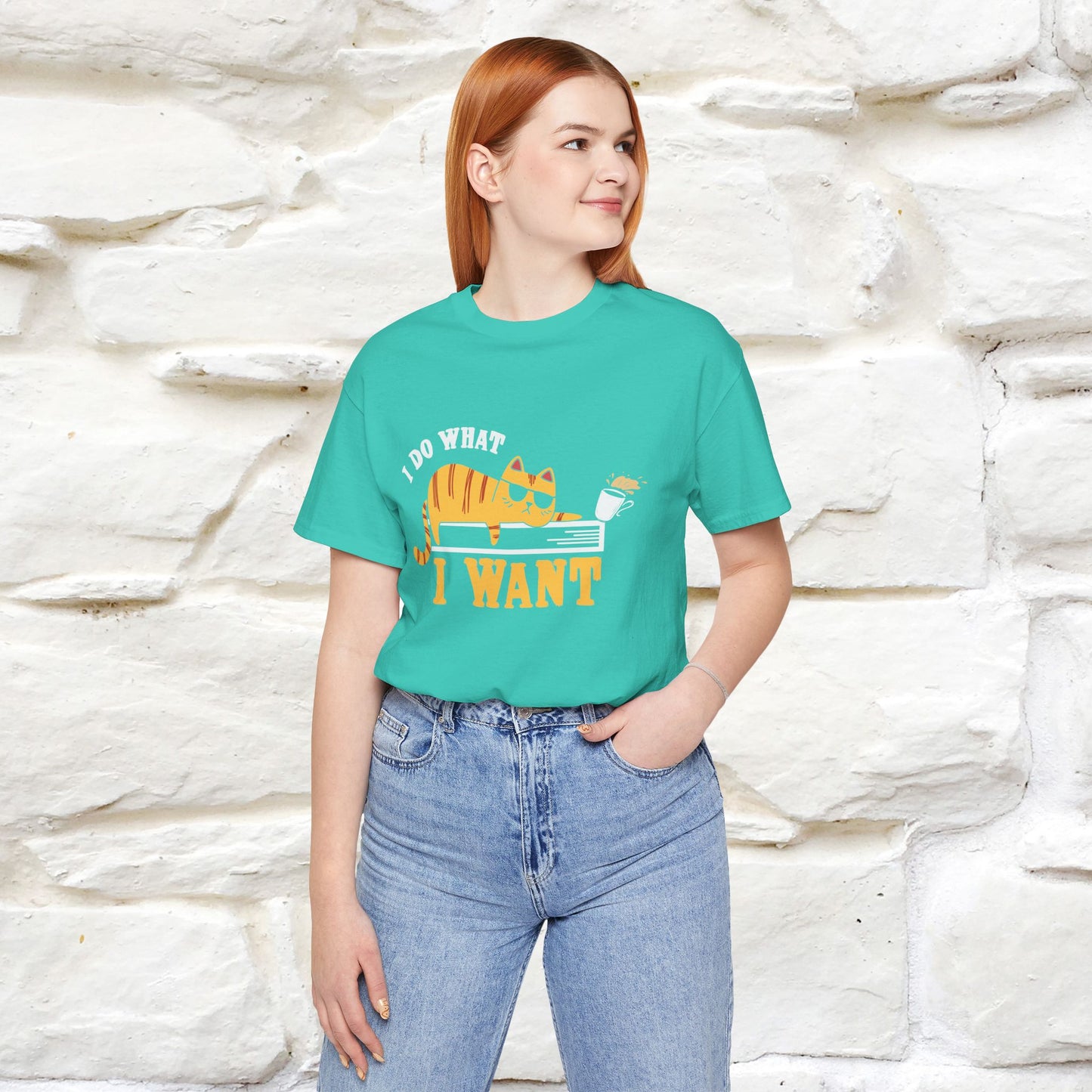 "I Do What I Want" Cat T-Shirt | Nunu & Miao Studio - Nunu&Miao Studio