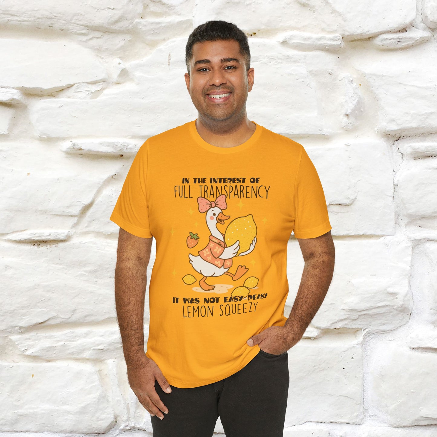 "It Was Not Easy Peasy" Funny T-shirt |Nunu&Miao Studio - Nunu&Miao Studio