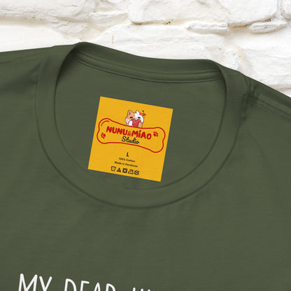"Dear Human, Food Will Not Serve Itself" |Cat T-Shirt | Nunu&Miao Studio - Nunu&Miao Studio