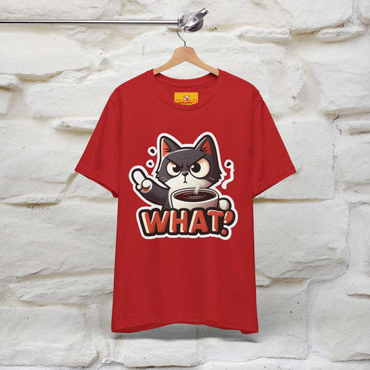 ''What !'' | Cat T-Shirt  | Nunu&Miao Studio - Nunu&Miao Studio