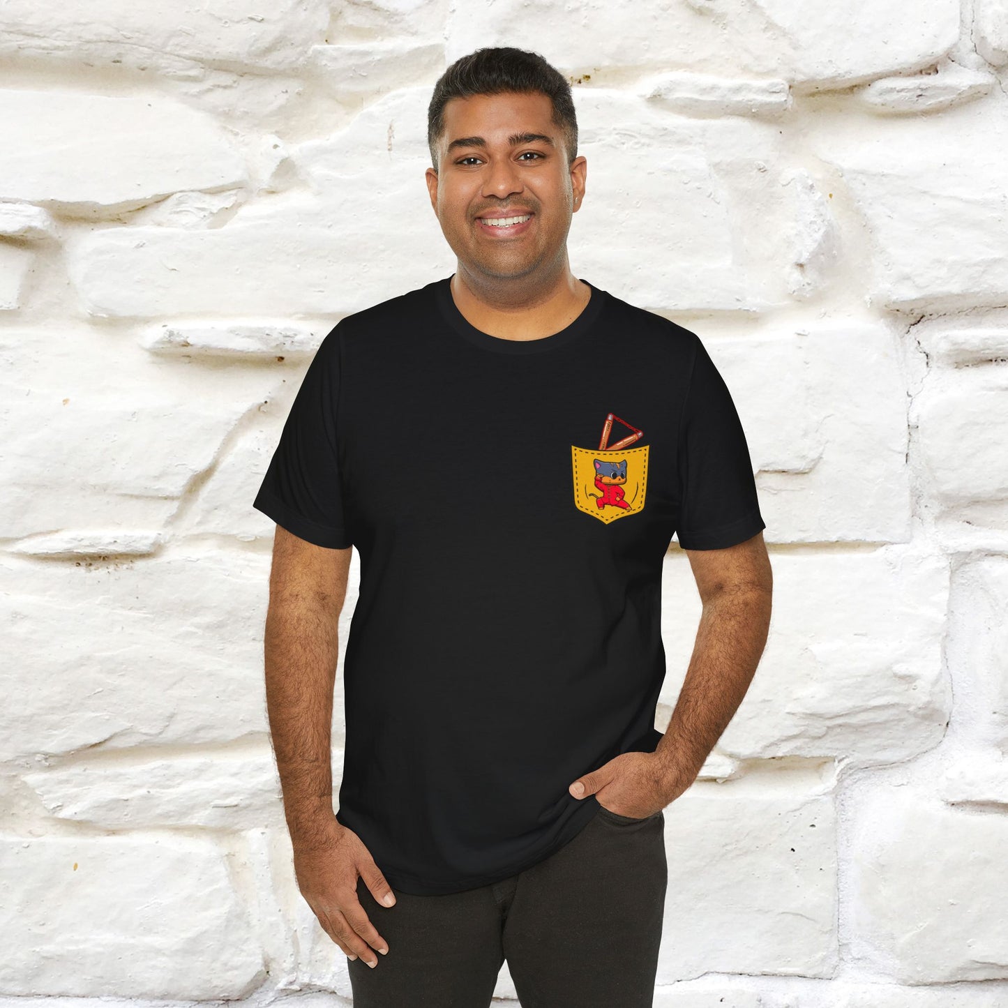 "Be Like Water: Cattitude Master | Cat T-Shirt |Nunu&Miao Studio - Nunu&Miao Studio