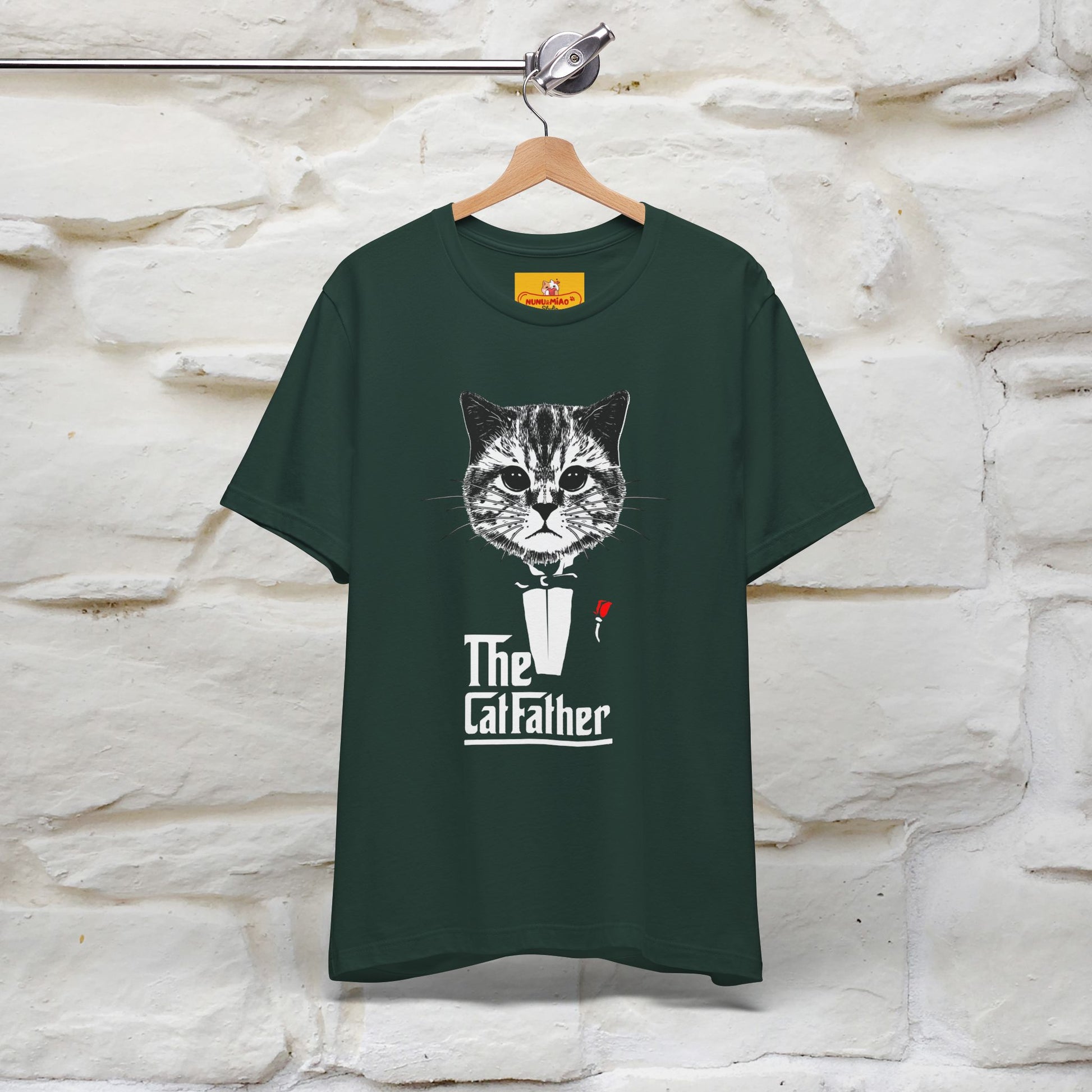 ''The Cat Father T-Shirt''| Iconic Cat Lover Tee | Nunu&Miao Studio - Nunu&Miao Studio