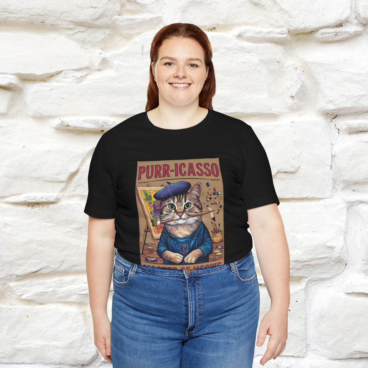 ''Purr-Icasso Masters Of Meows'' | CatT-Shirt | Nunu&Miao Studio