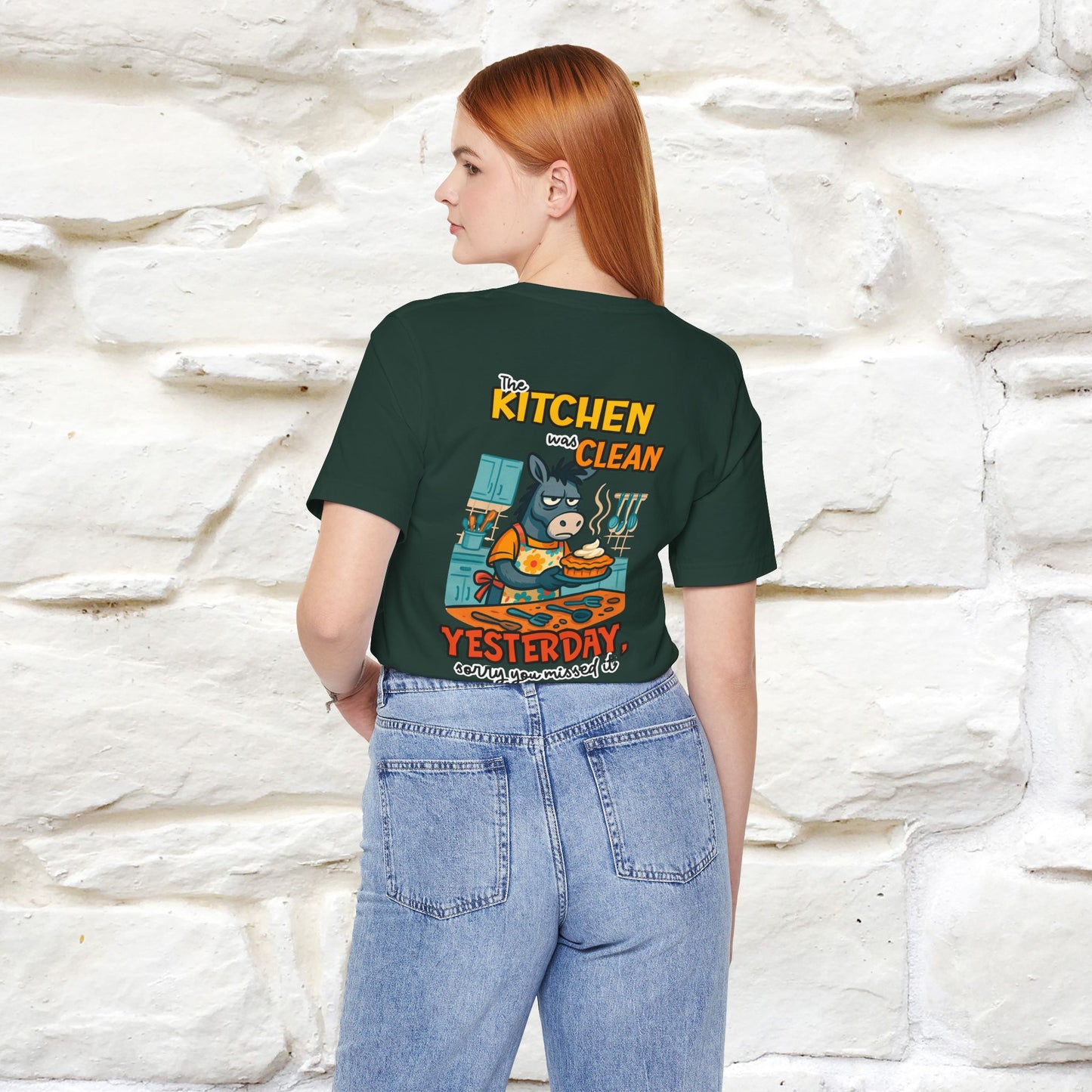 "The Kitchen Was Clean... " |Funny T-Shirt | Nunu&Miao Studio - Nunu&Miao Studio