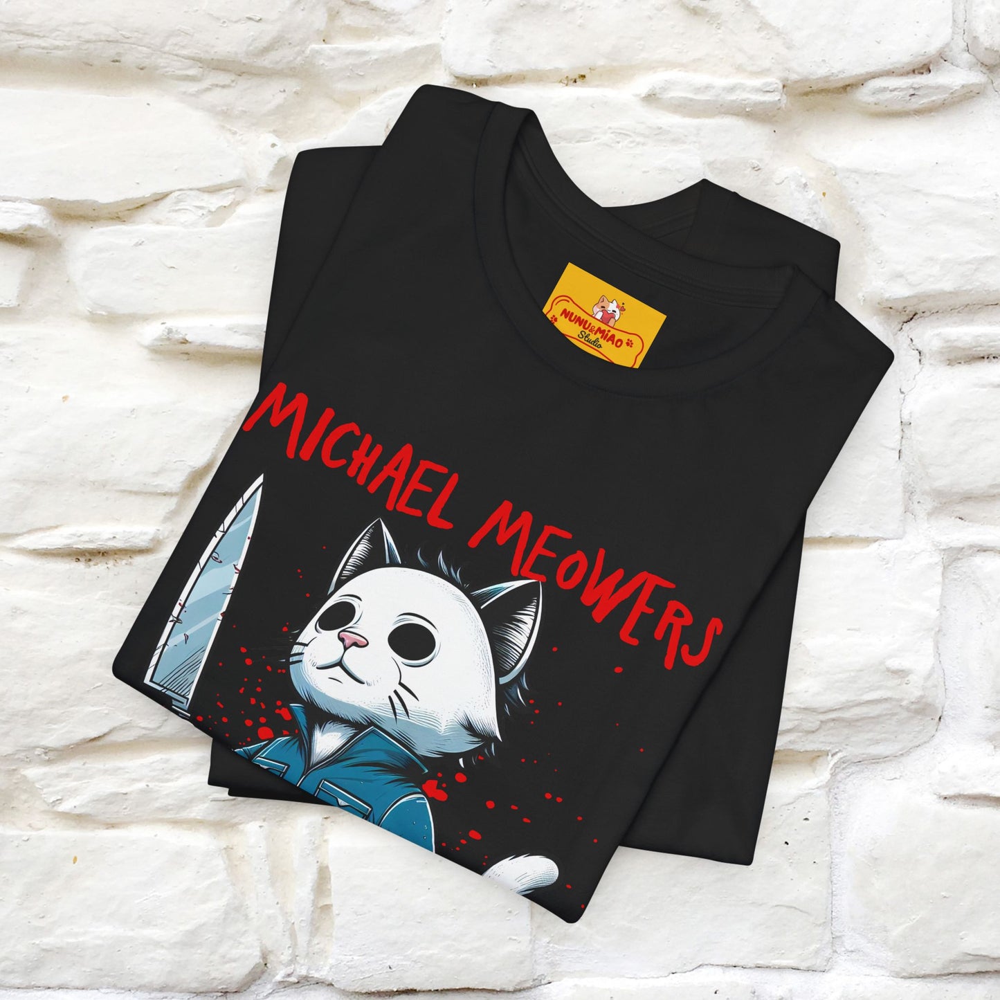 ''Michael Meowers'' Cat T-Shirt |  | Nunu&Miao Studio - Nunu&Miao Studio