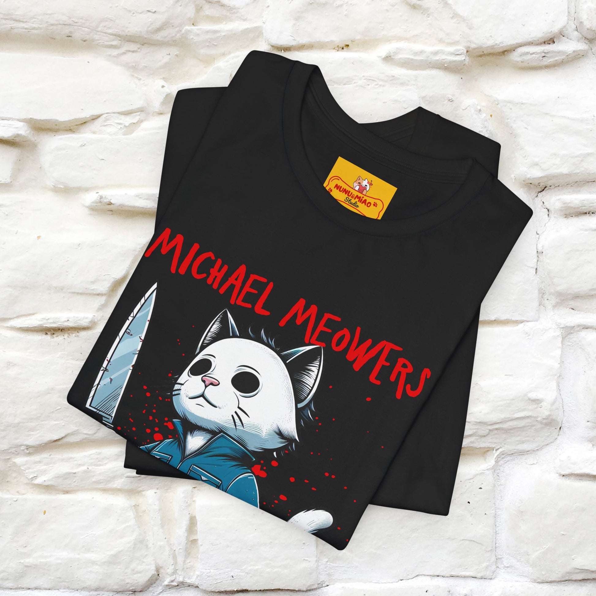 ''Michael Meowers'' Cat T-Shirt |  | Nunu&Miao Studio - Nunu&Miao Studio