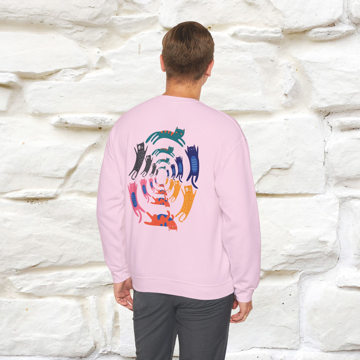 "The Hypnotic Meow'' |Cat Sweatshirt | Nunu&Miao Studio