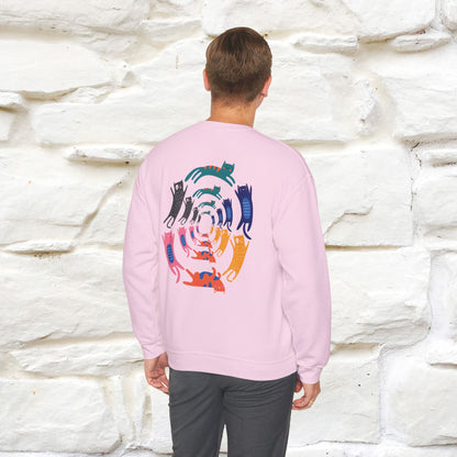 "The Hypnotic Meow'' |Cat Sweatshirt | Nunu&Miao Studio