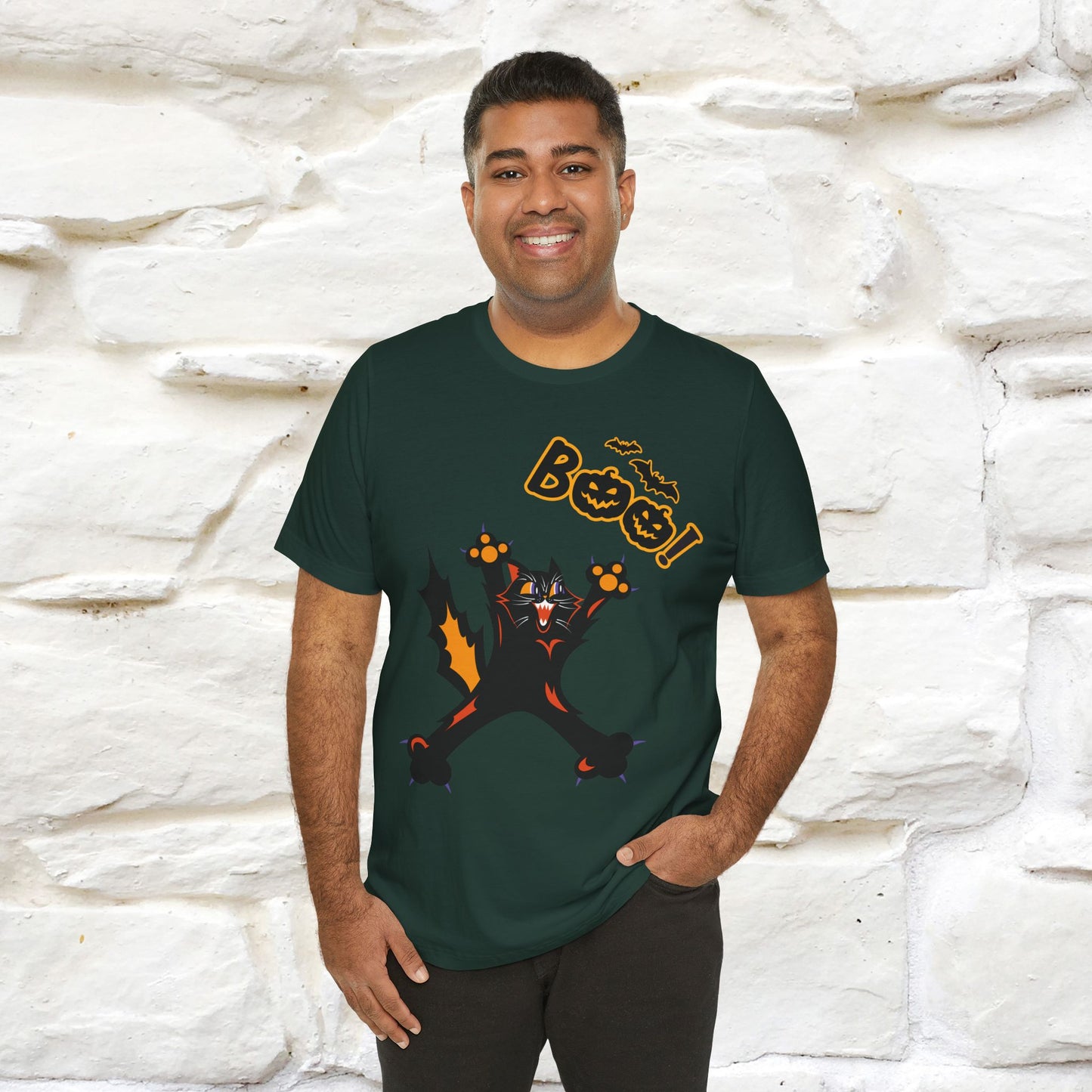 "Boo" Cat  T-shirt |Nunu&Miao Studio - Nunu&Miao Studio