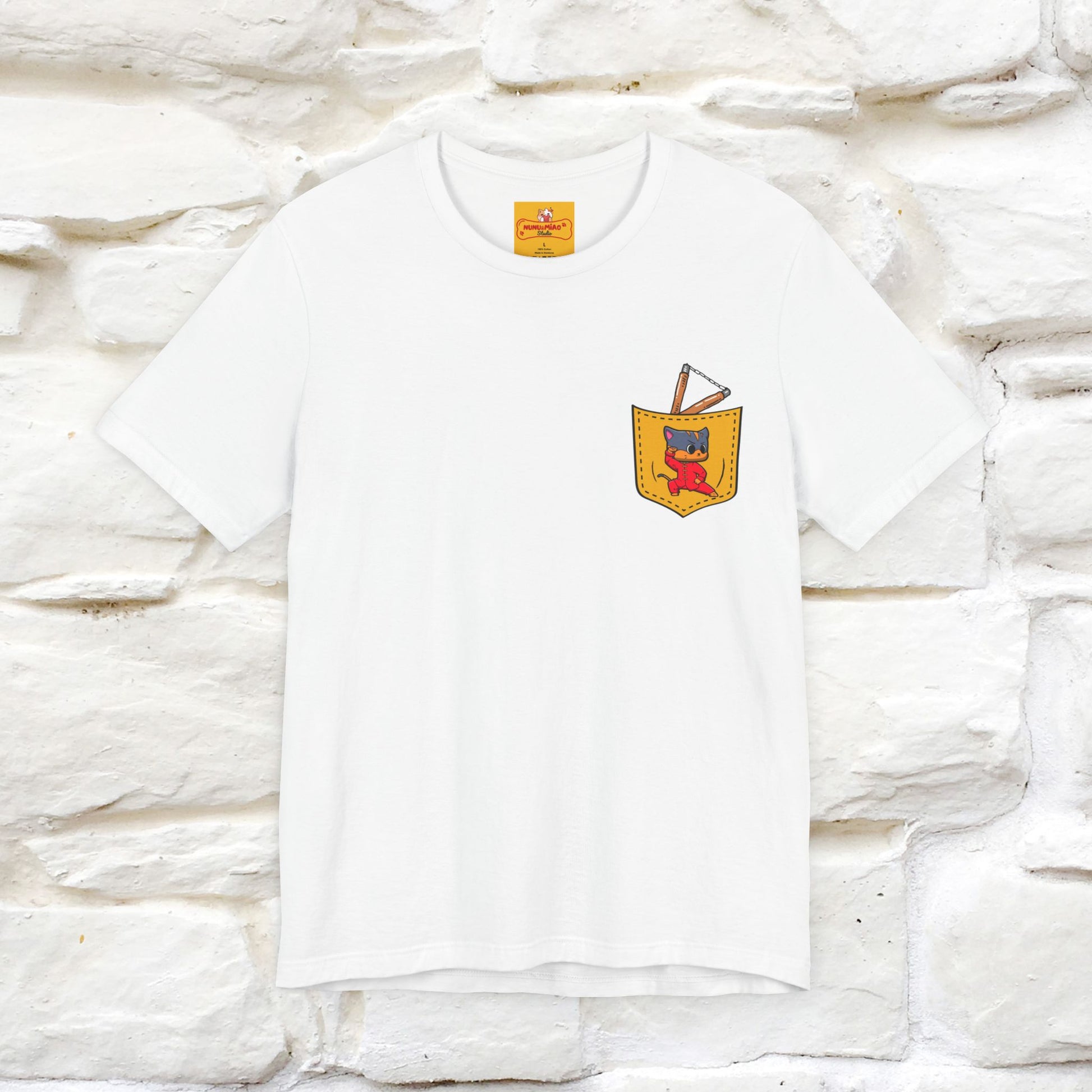 "Be Like Water: Cattitude Master | Cat T-Shirt |Nunu&Miao Studio - Nunu&Miao Studio