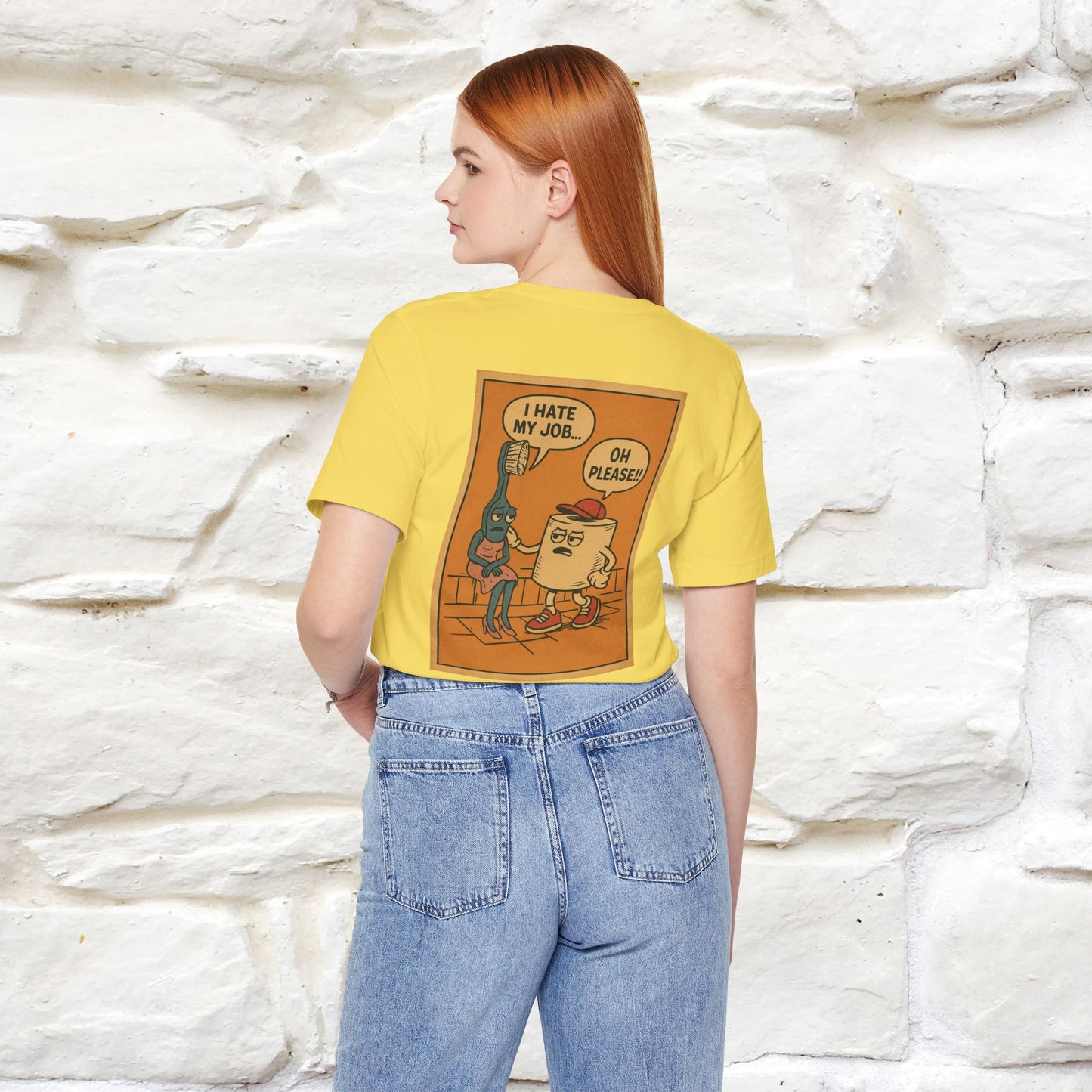 "I Hate My Job ... Oh Please" Funny Cat T-shirt |Nunu&Miao Studio - Nunu&Miao Studio