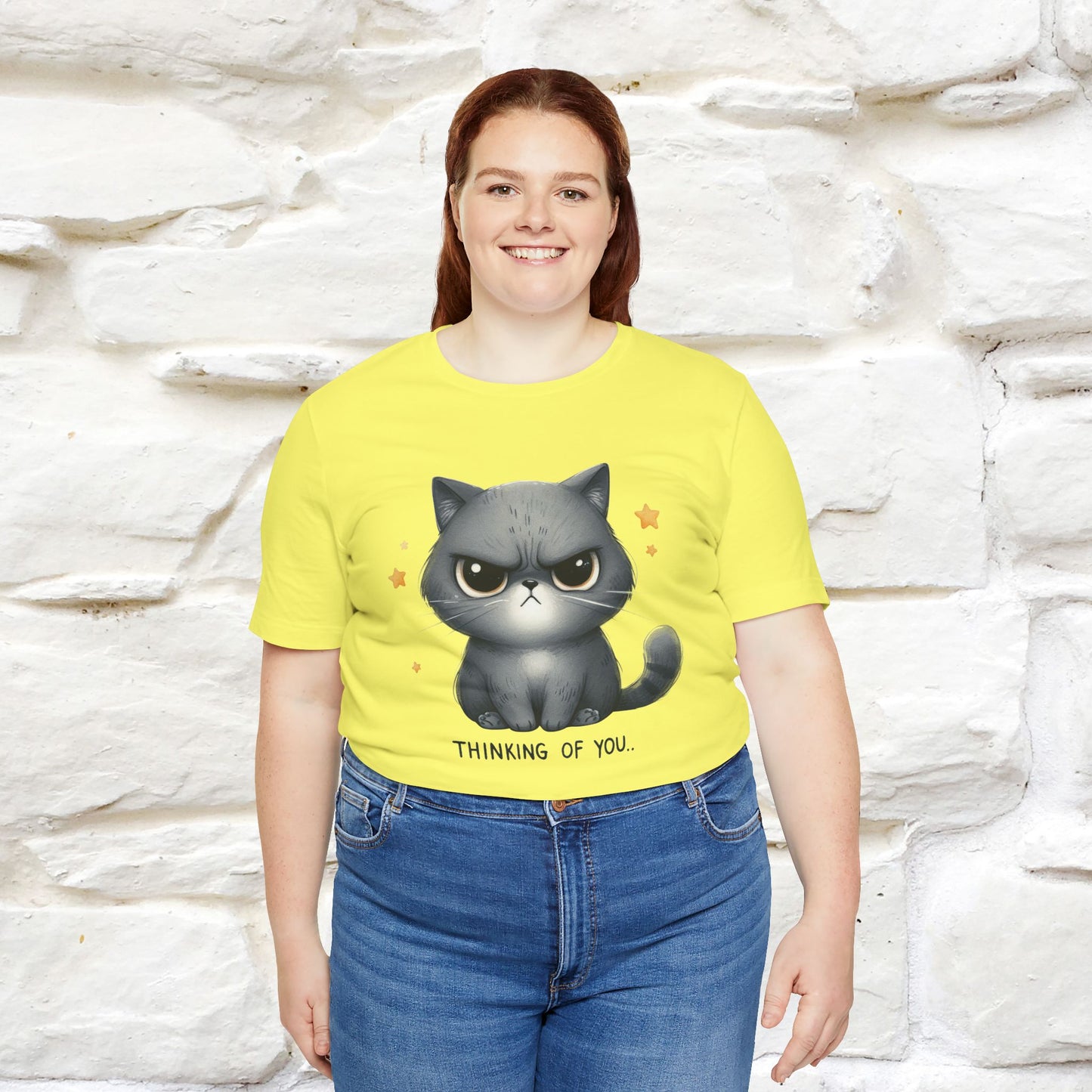 "Thinking Of You" |Funny T-Shirt | Nunu&Miao Studio - Nunu&Miao Studio