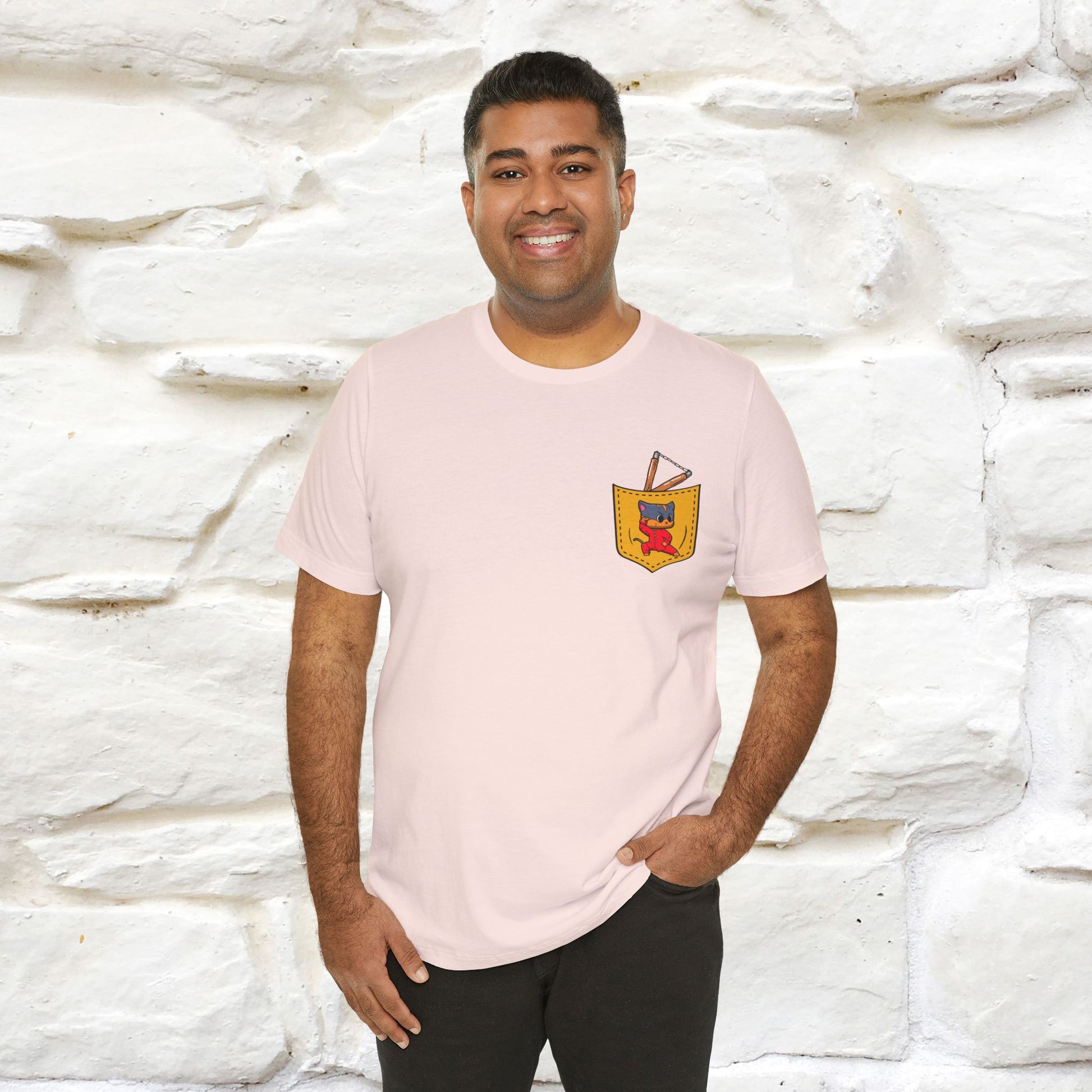 "Be Like Water: Cattitude Master | Cat T-Shirt |Nunu&Miao Studio - Nunu&Miao Studio