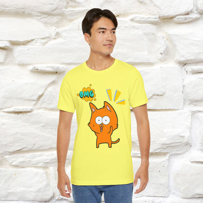 ''Oh My God'' Cat T-Shirt | Nunu&Miao Studio - Nunu&Miao Studio