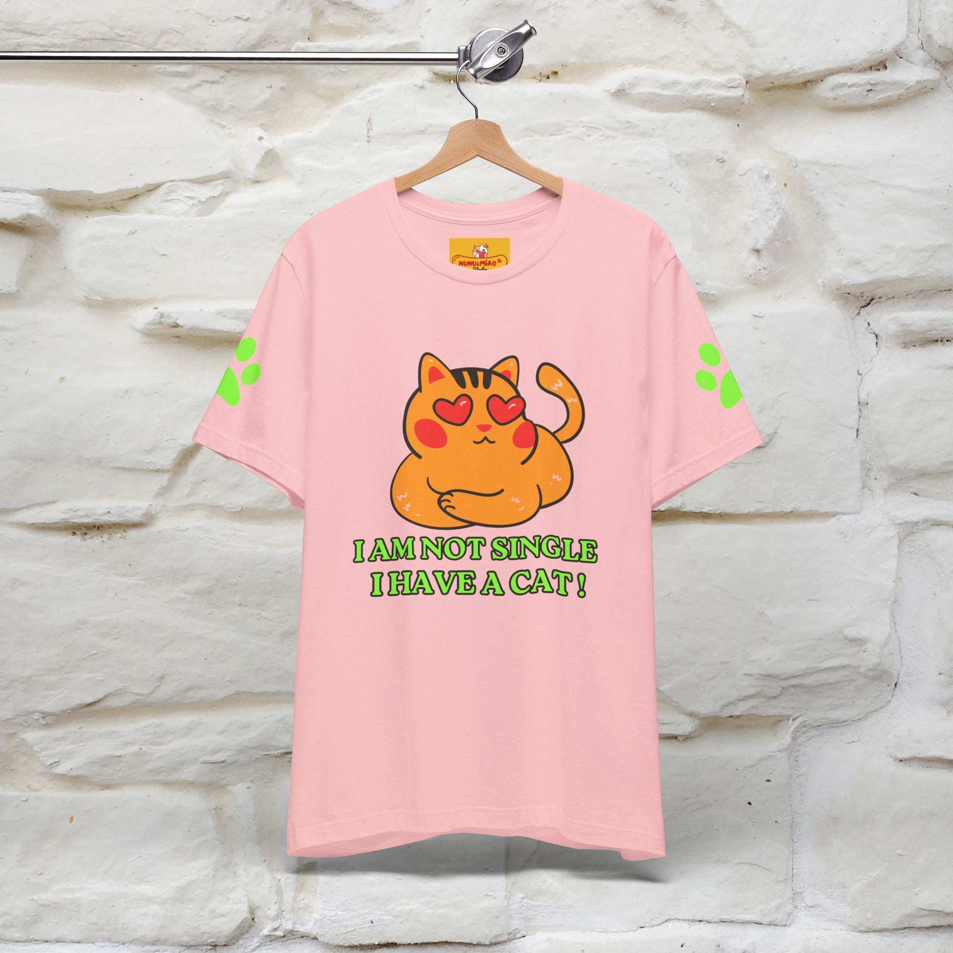 ''I’m Not Single, I Have a Cat'' |Cat Shirt | Nunu&Miao Studio - Nunu&Miao Studio