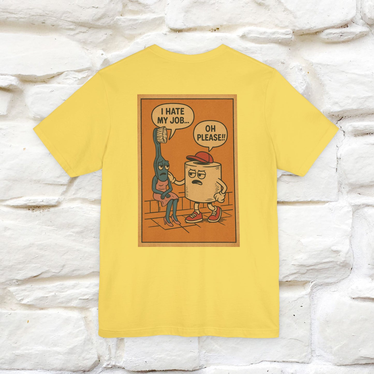 "I Hate My Job ... Oh Please" Funny Cat T-shirt |Nunu&Miao Studio - Nunu&Miao Studio