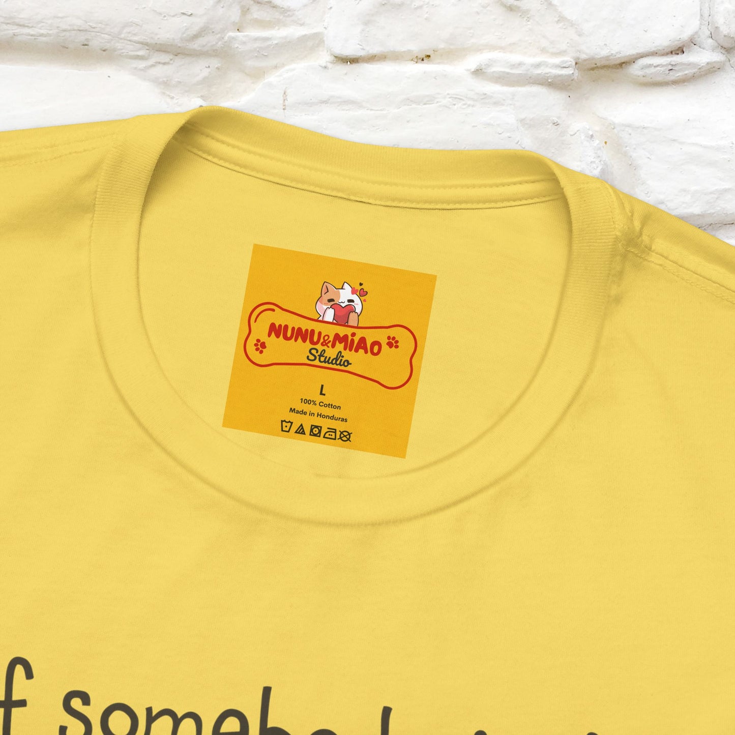 ''If Somebody Isn't Socila Distancing ...'' | Cat T-Shirt  | Nunu&Miao Studio - Nunu&Miao Studio