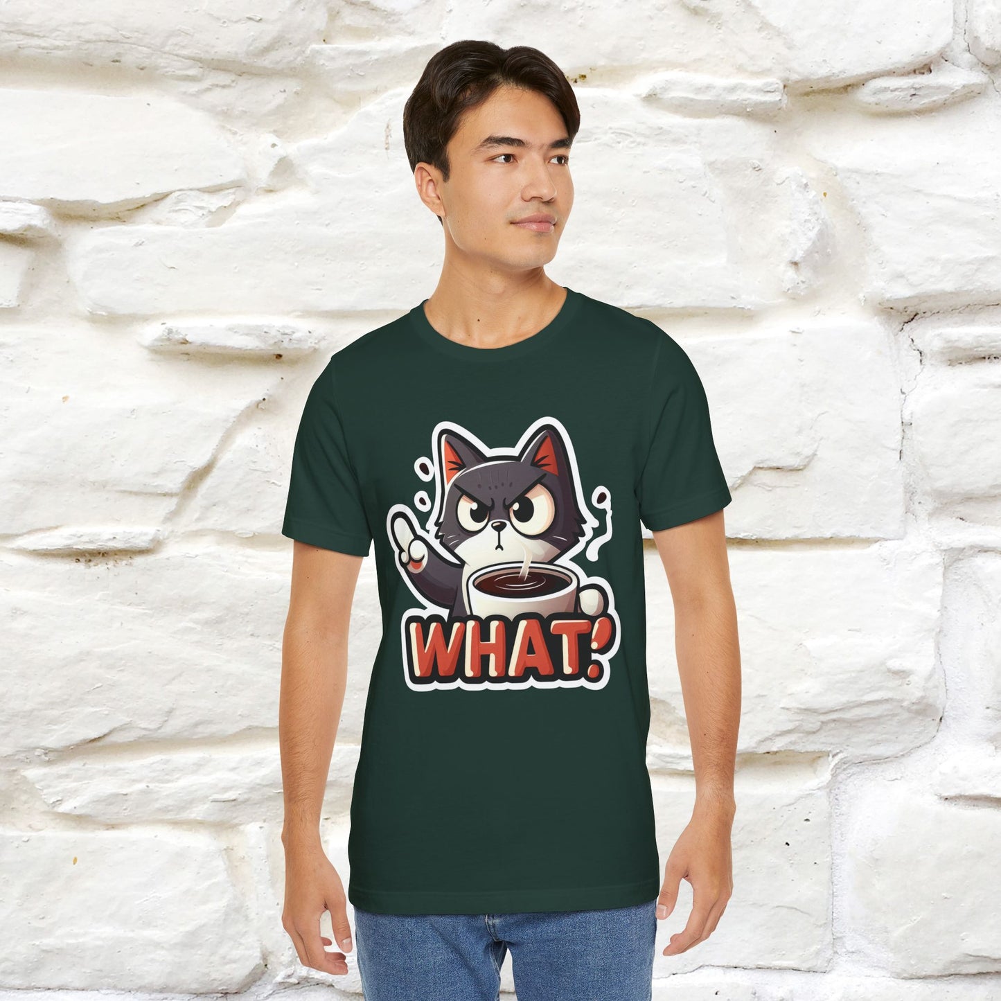 ''What !'' | Cat T-Shirt  | Nunu&Miao Studio - Nunu&Miao Studio