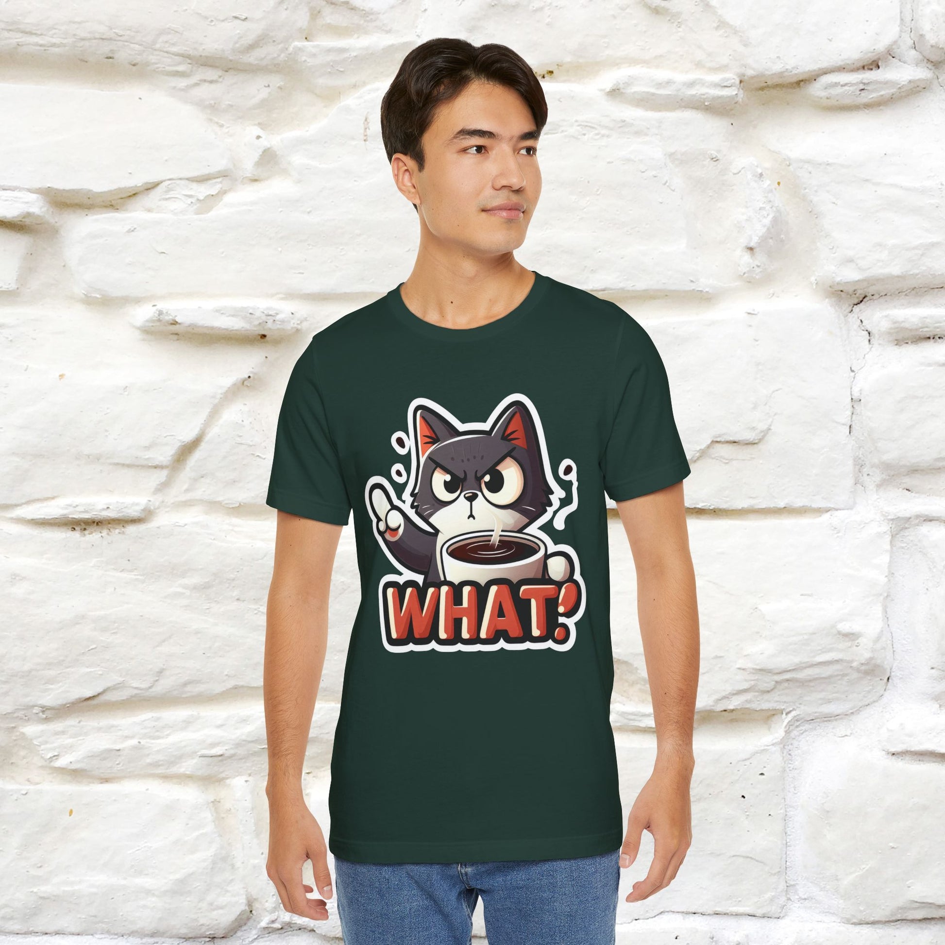 ''What !'' | Cat T-Shirt  | Nunu&Miao Studio - Nunu&Miao Studio