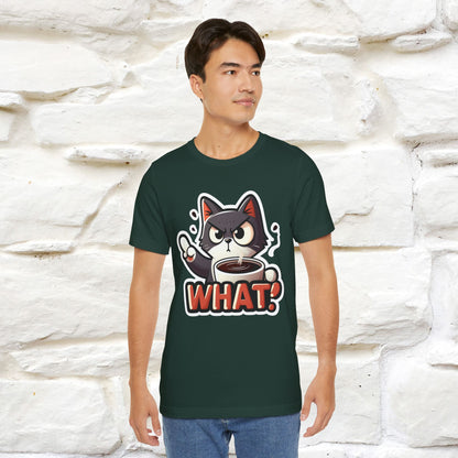 ''What !'' | Cat T-Shirt  | Nunu&Miao Studio - Nunu&Miao Studio