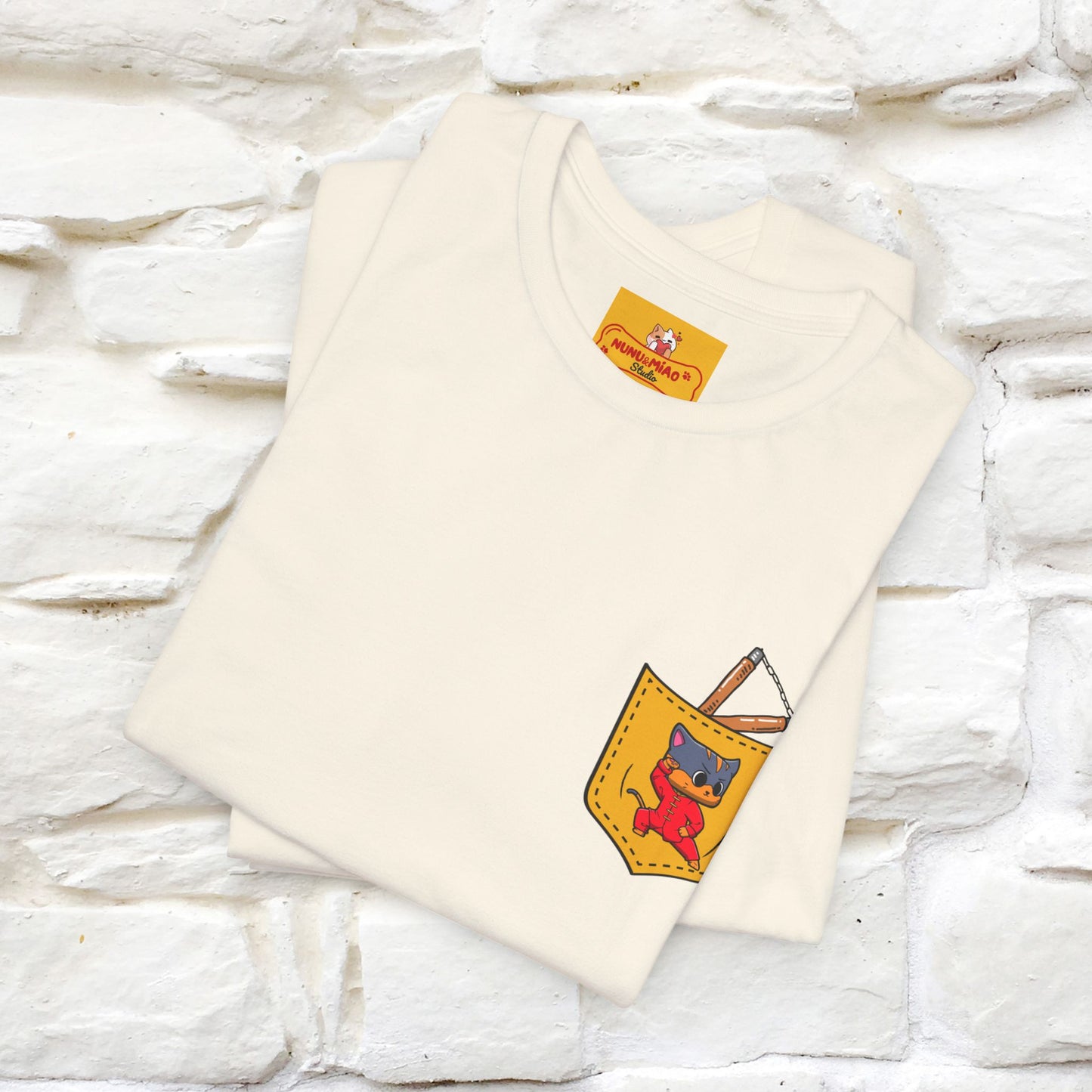 "Be Like Water: Cattitude Master | Cat T-Shirt |Nunu&Miao Studio - Nunu&Miao Studio