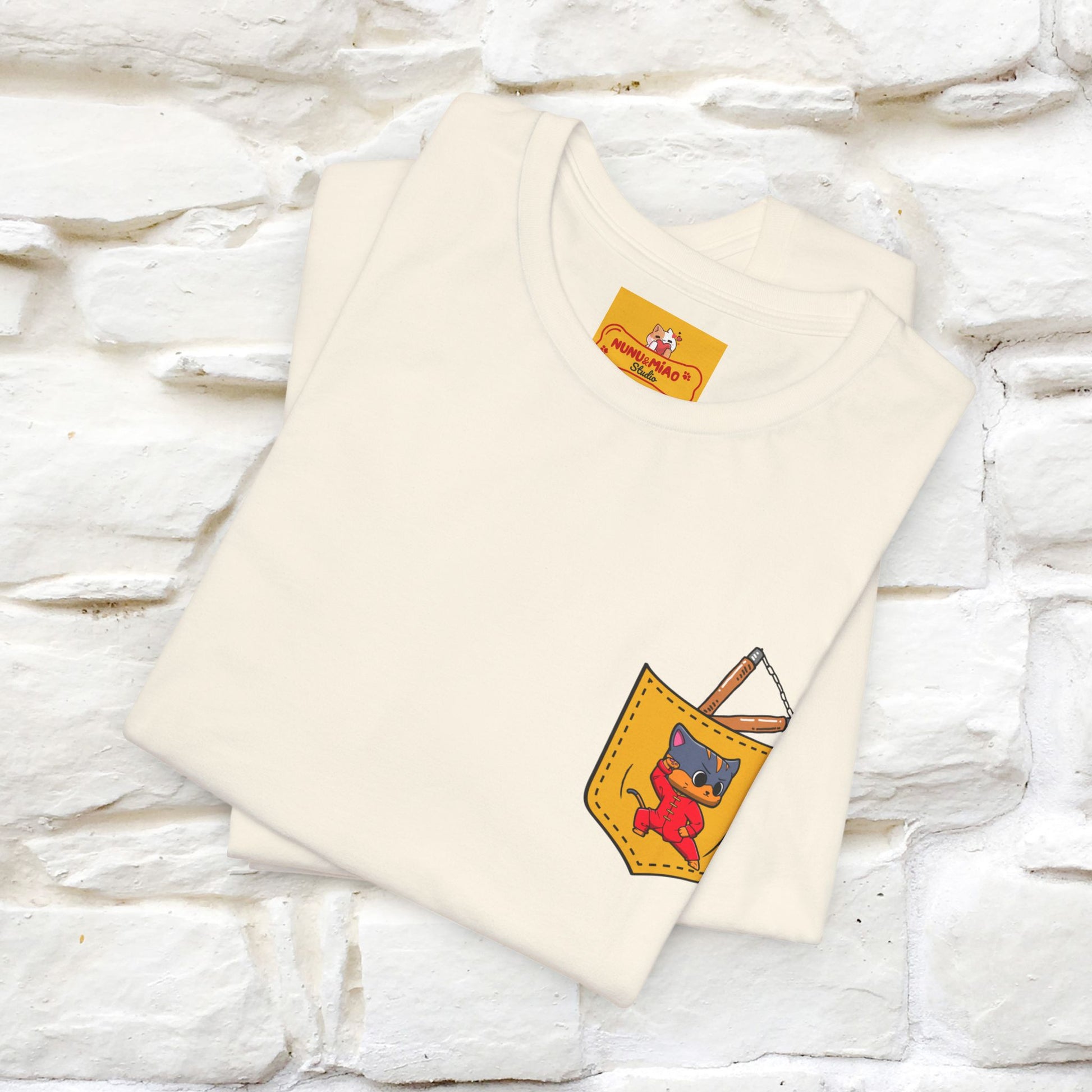 "Be Like Water: Cattitude Master | Cat T-Shirt |Nunu&Miao Studio - Nunu&Miao Studio