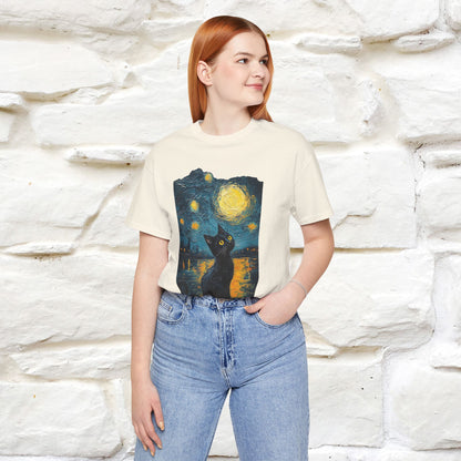 “Miaoolight.” | Cat T-Shirt | Front & Back Design | Nunu&Miao Studio