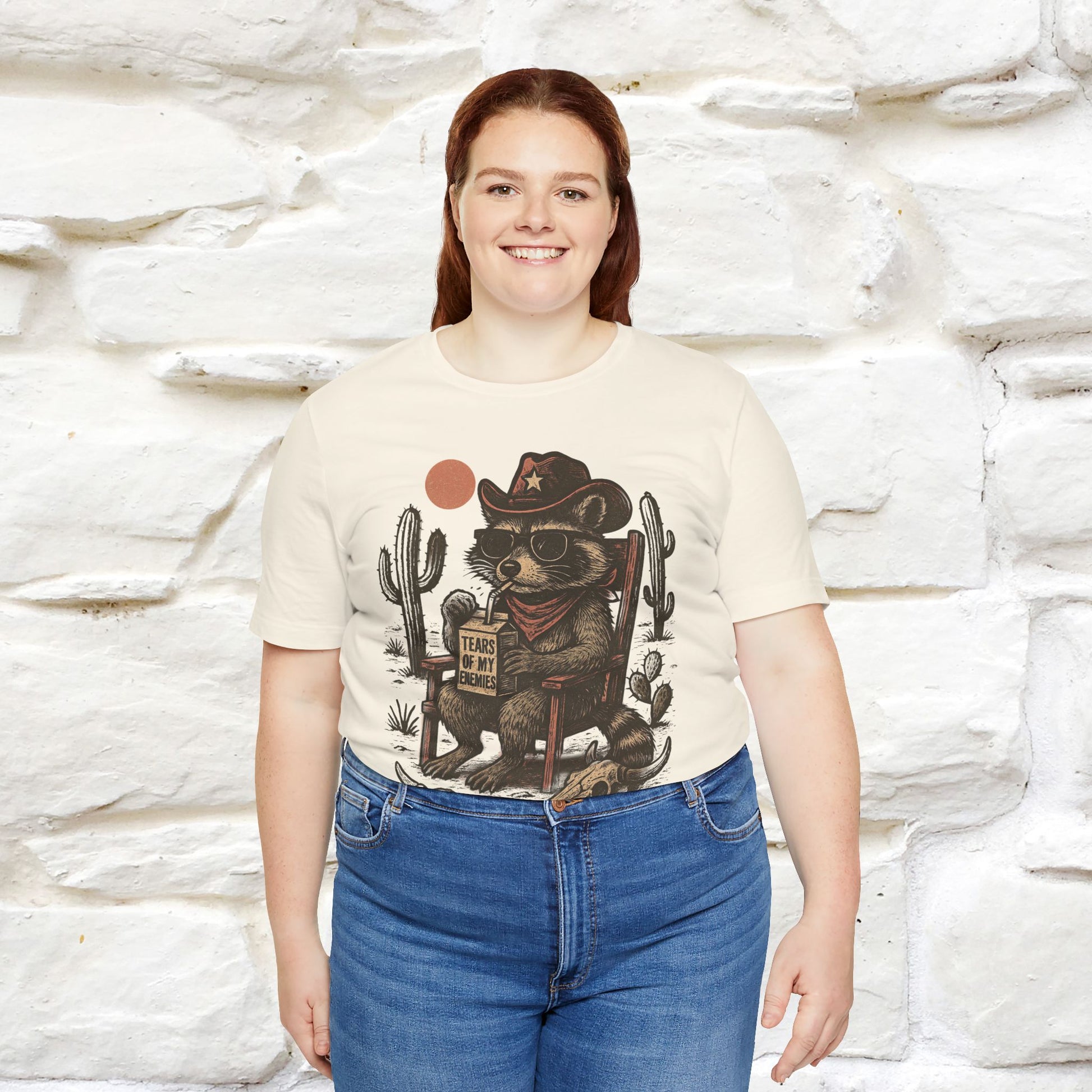 "Tears Of My Enemies" Cat T-shirt |Nunu&Miao Studio - Nunu&Miao Studio