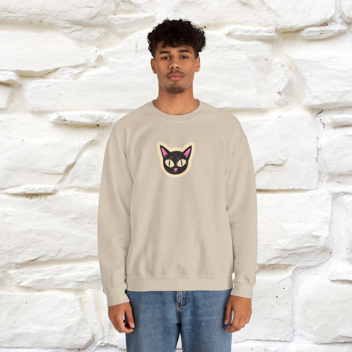 ''If You Want To Be Remembered...'' | Cute Cat Sweatshirt | Nunu&Miao Studio