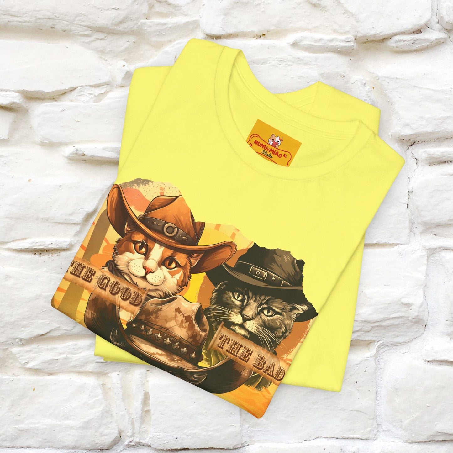 ''The Good, the Bad, and the Meow''| CatT-Shirt | Nunu&Miao Studio - Nunu&Miao Studio