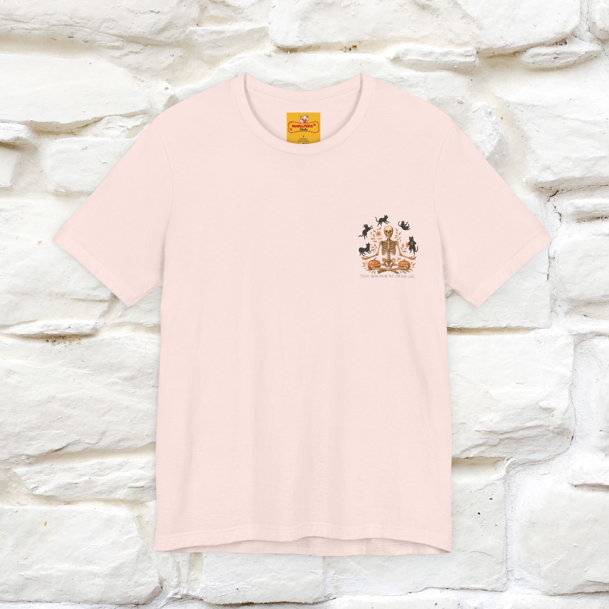 "You're Dead Inside But Still Love Cats " Halloween Cat T-shirt |Nunu&Miao Studio - Nunu&Miao Studio