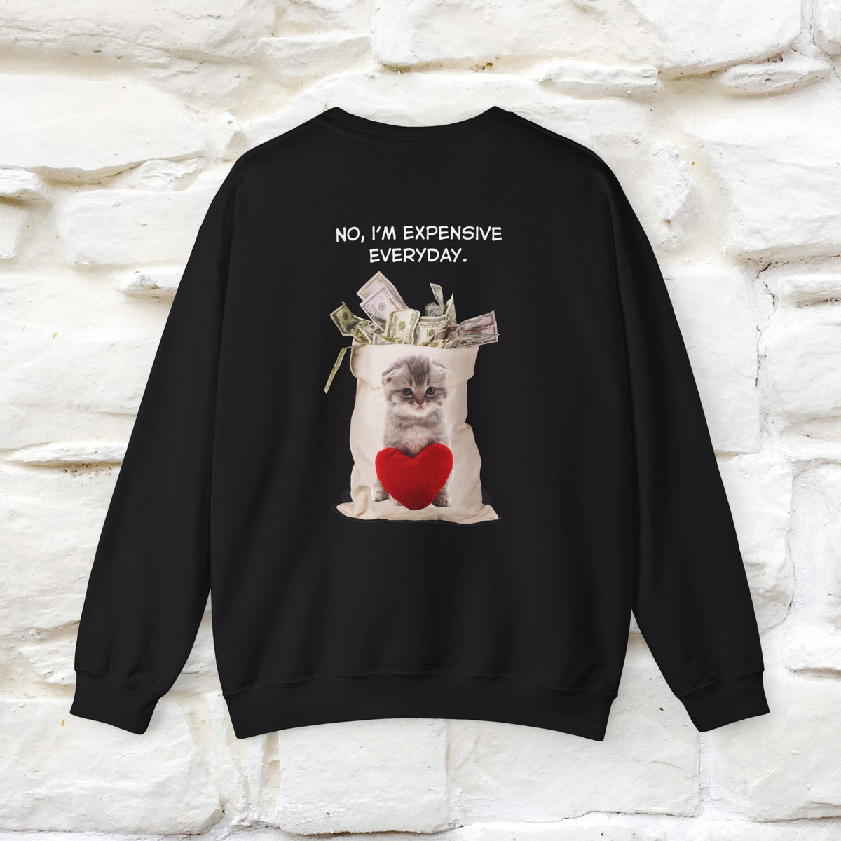 ''Are You Free Tomorrow ...'' | Cute Cat Sweatshirt | Nunu&Miao Studio
