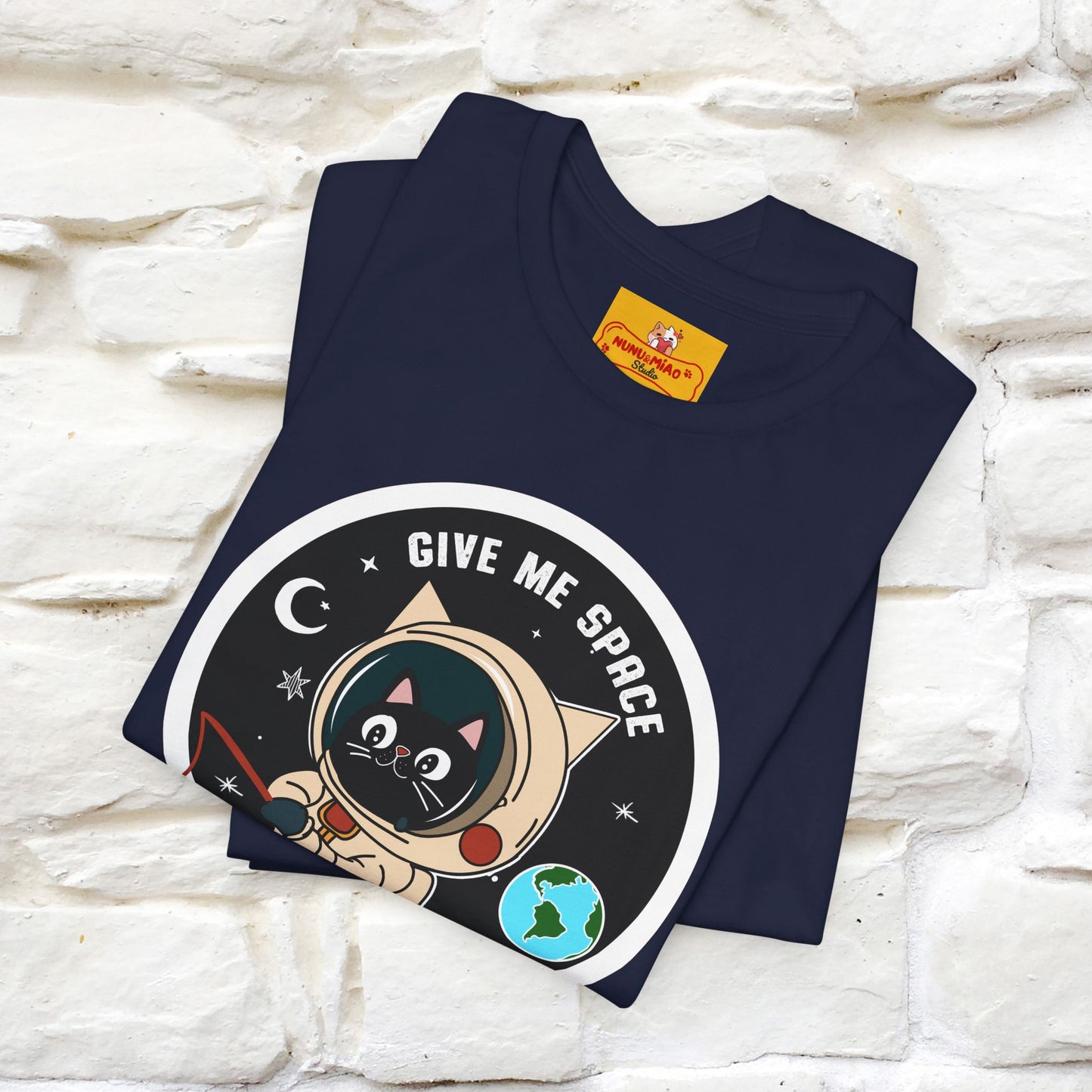 "Funny stay-at-home tee" Cat T-shirt |Nunu&Miao Studio - Nunu&Miao Studio