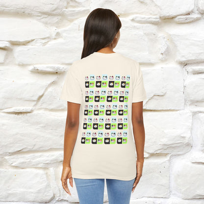 “Miaooo” | Cat T-Shirt | Front & Back Design | Nunu&Miao Studio