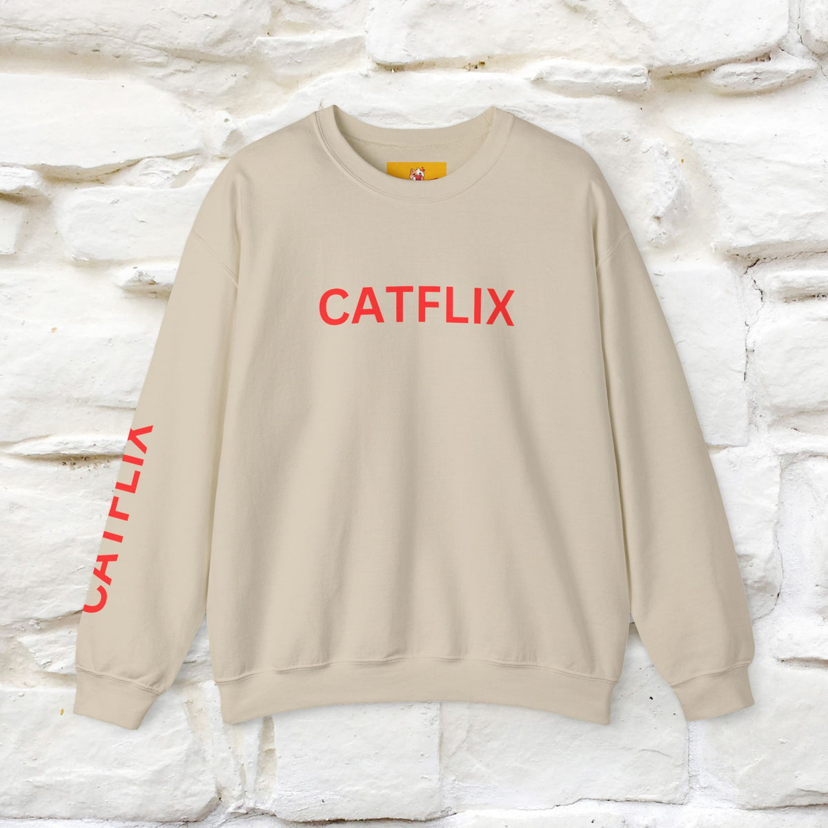 "Catflix'' |Cat Sweatshirt | Nunu&Miao Studio