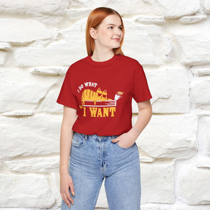 "I Do What I Want" Cat T-Shirt | Nunu & Miao Studio - Nunu&Miao Studio