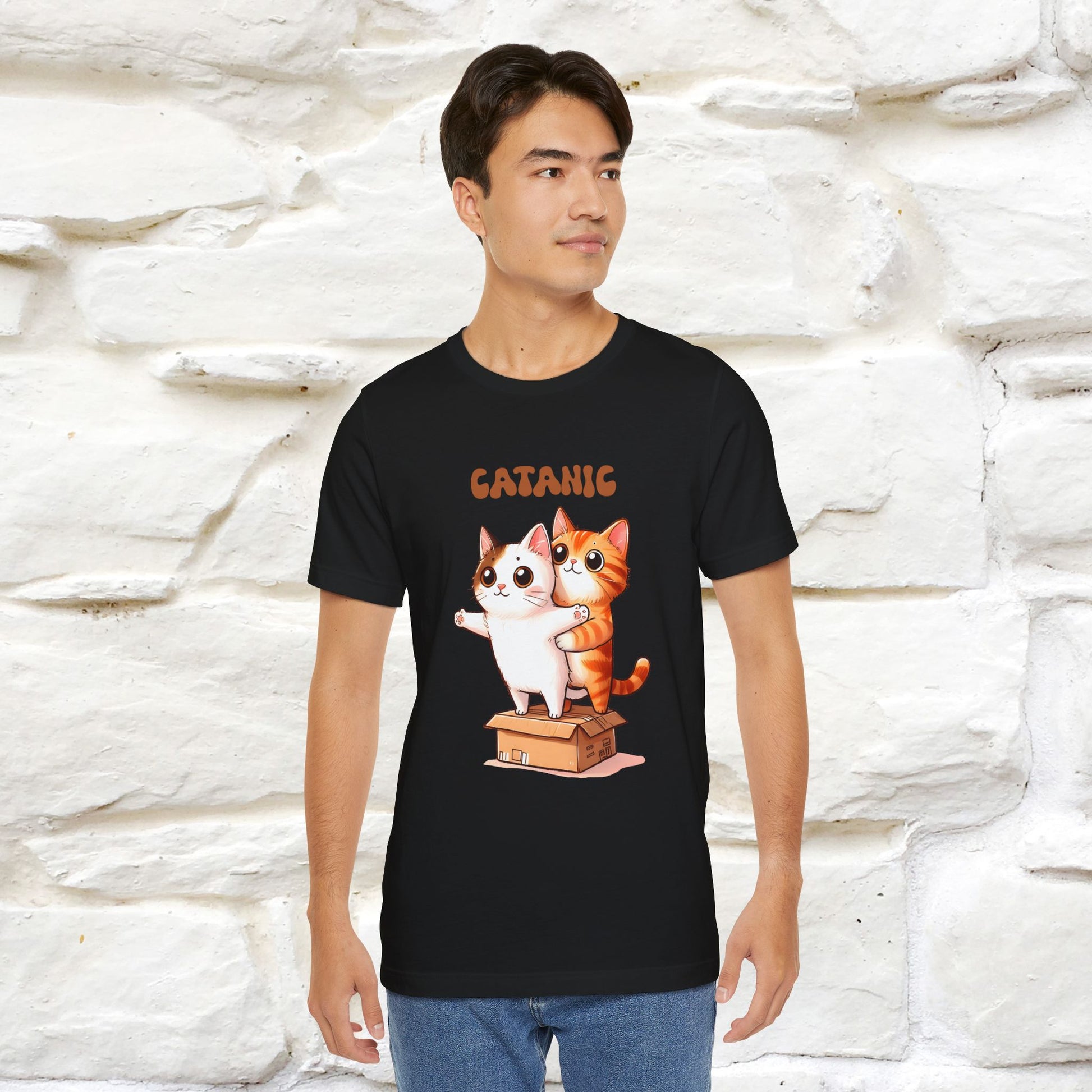 ''Catanic'' Cat T-Shirt | Nunu&Miao Studio - Nunu&Miao Studio
