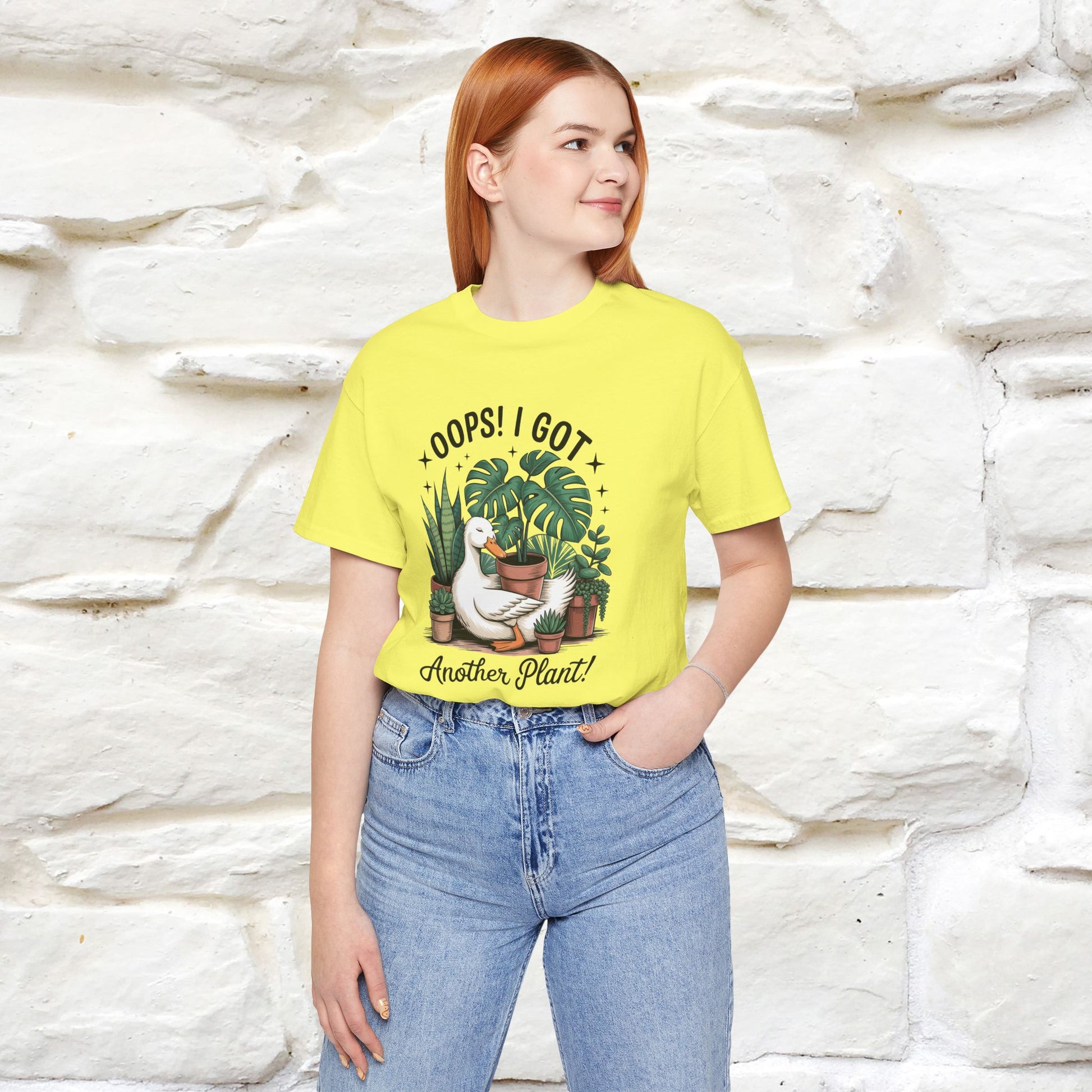 "Oops! I Got Another Plant" Plant T-shirt |Nunu&Miao Studio - Nunu&Miao Studio