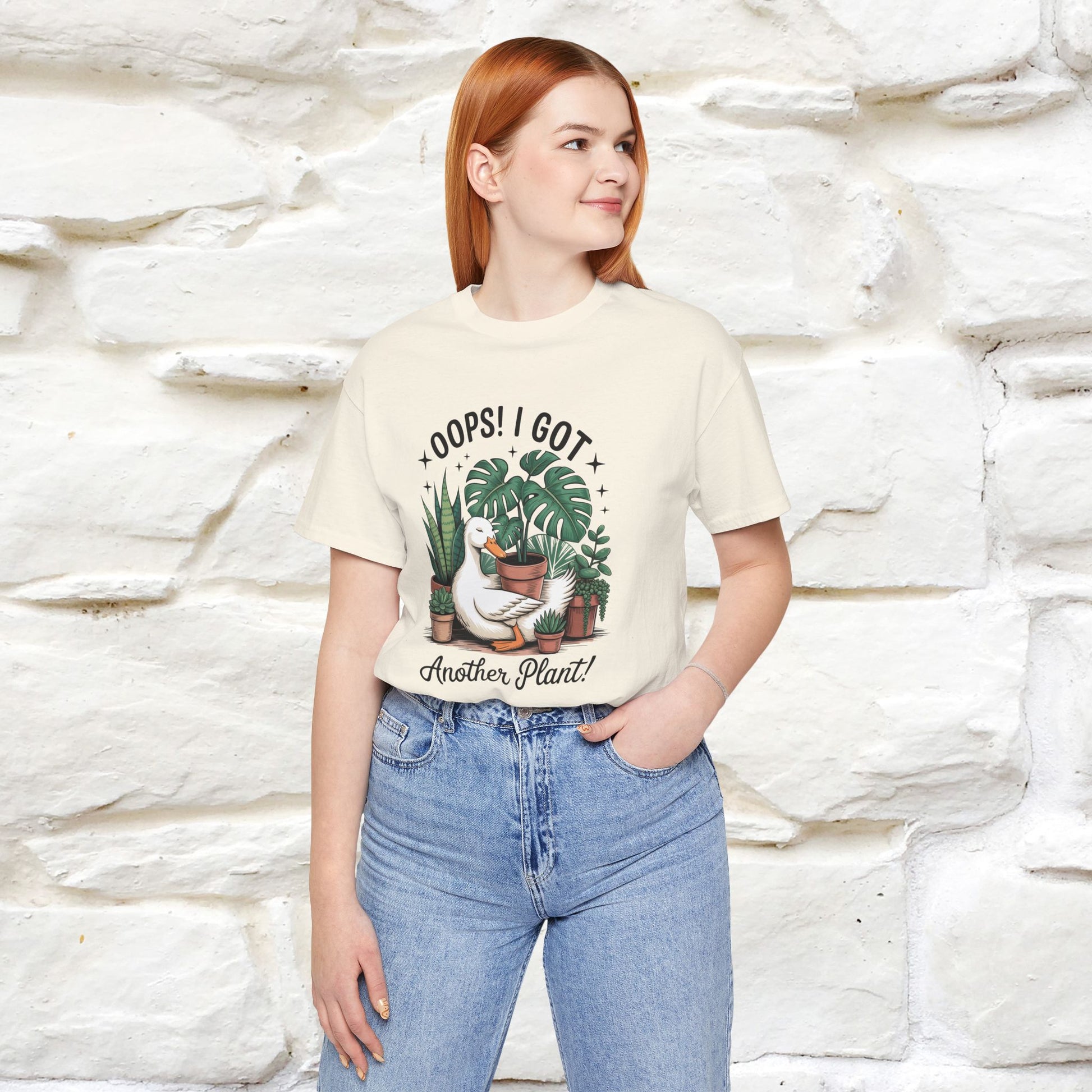 "Oops! I Got Another Plant" Plant T-shirt |Nunu&Miao Studio - Nunu&Miao Studio