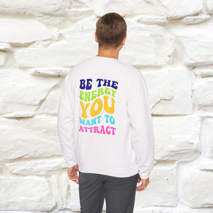 "Be The Energy ...'' |Cat Sweatshirt | Nunu&Miao Studio